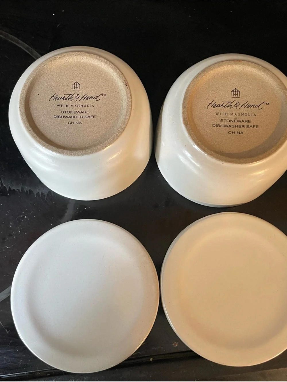 Hearth and Hand Stoneware Salt and Pepper Jars - Picture 3 of 3